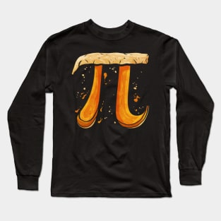 3,14 Pi Day Pumpkin Pie Thanksgiving Long Sleeve T-Shirt